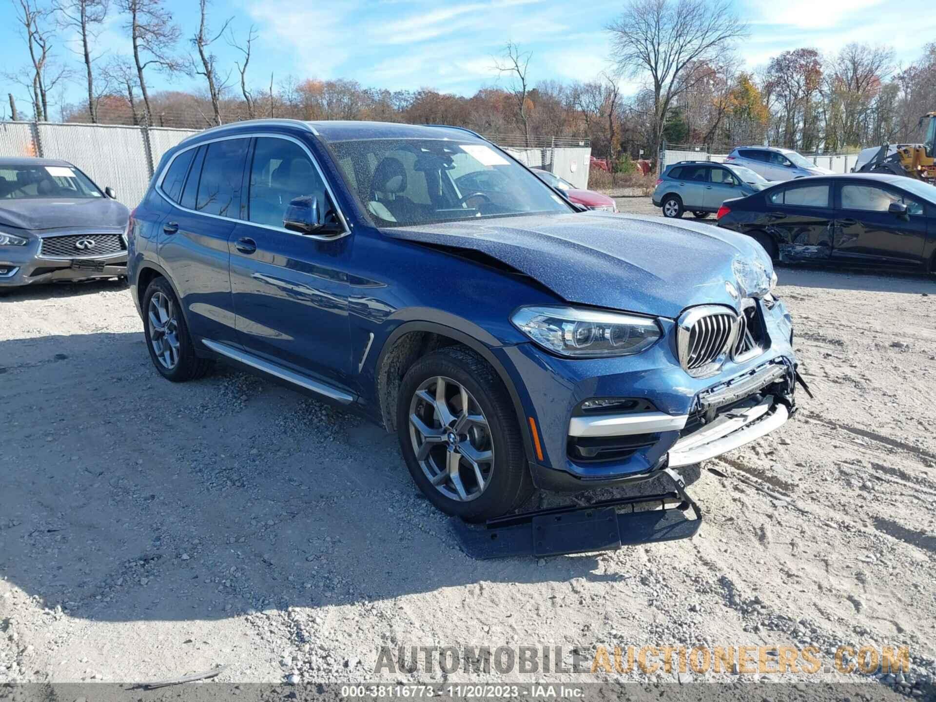 5UXTY5C07LLT33330 BMW X3 2020