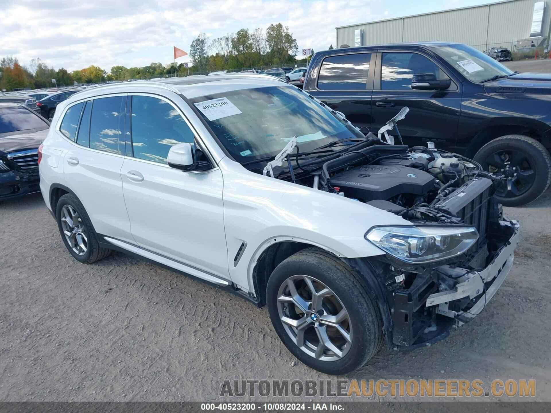 5UXTY5C07LLT33568 BMW X3 2020