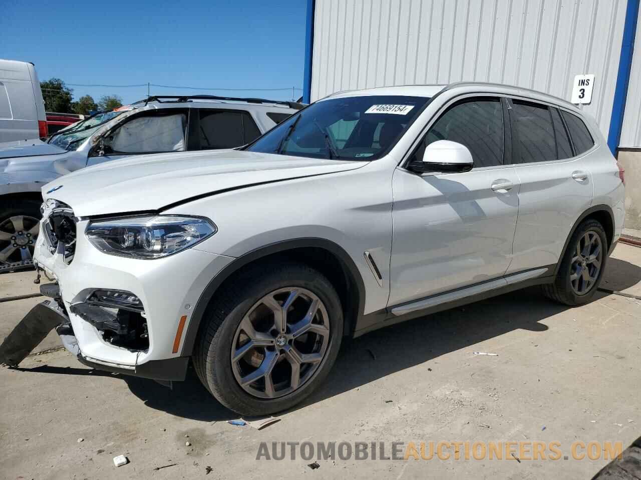 5UXTY5C07M9D79757 BMW X3 2021