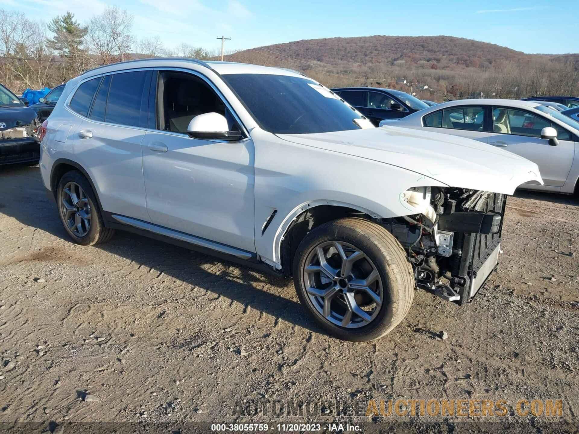 5UXTY5C07M9F78422 BMW X3 2021