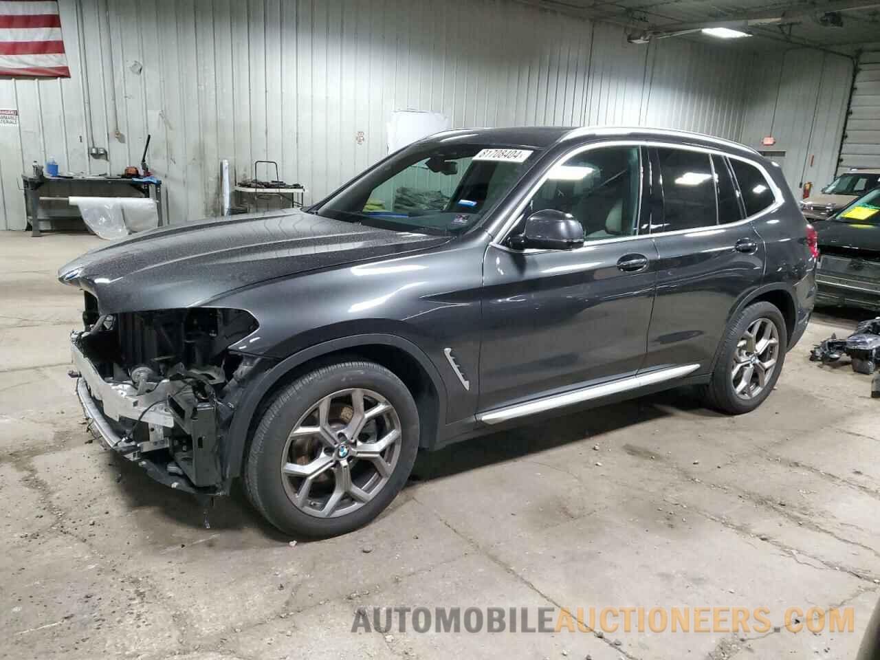 5UXTY5C07M9F86374 BMW X3 2021