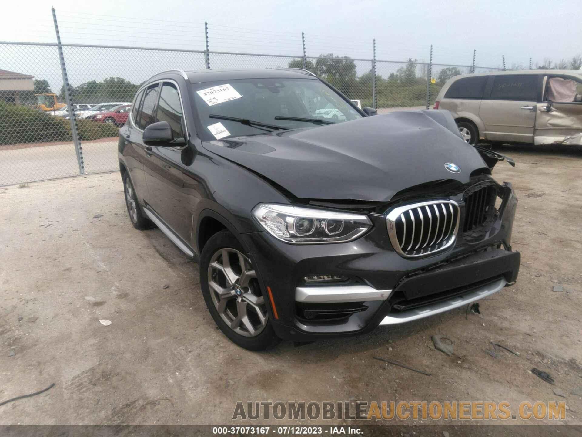 5UXTY5C07M9F91011 BMW X3 2021