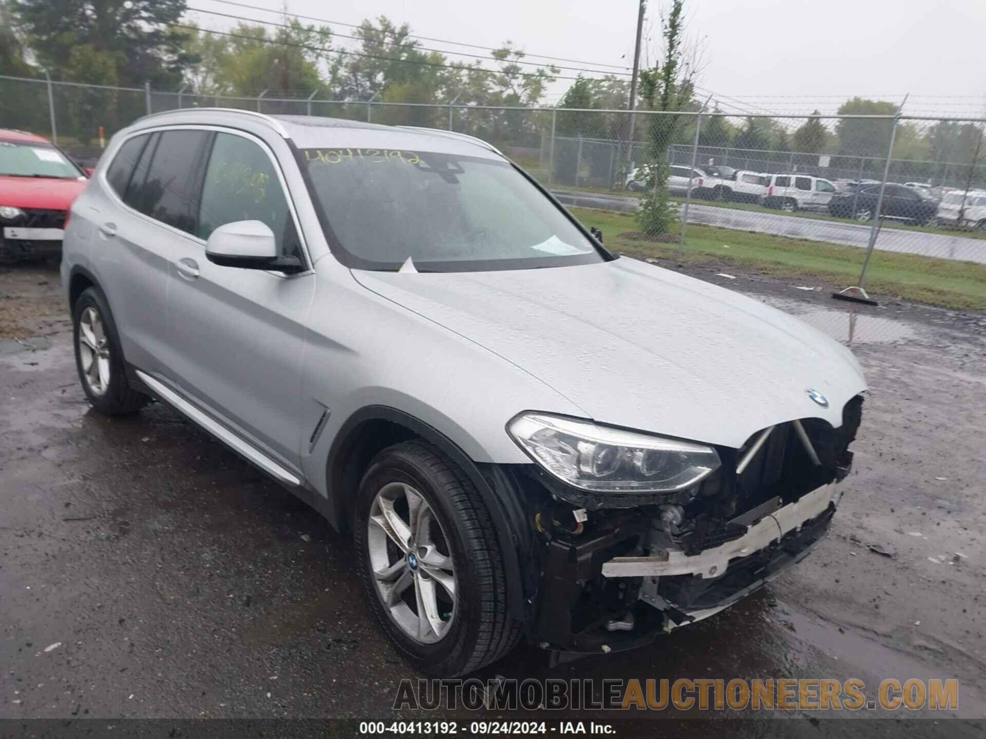 5UXTY5C07M9G42197 BMW X3 2021