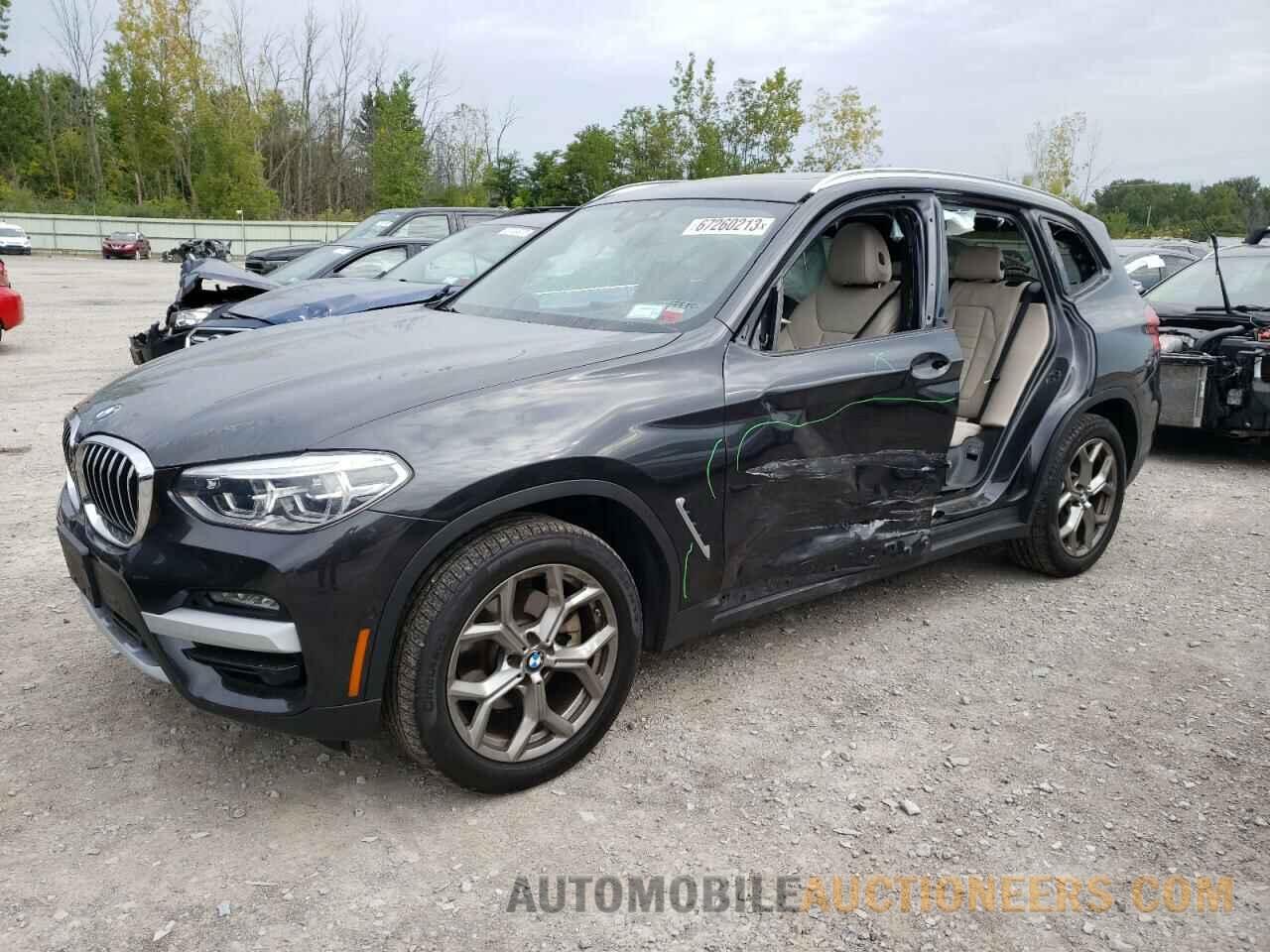 5UXTY5C08M9F91793 BMW X3 2021