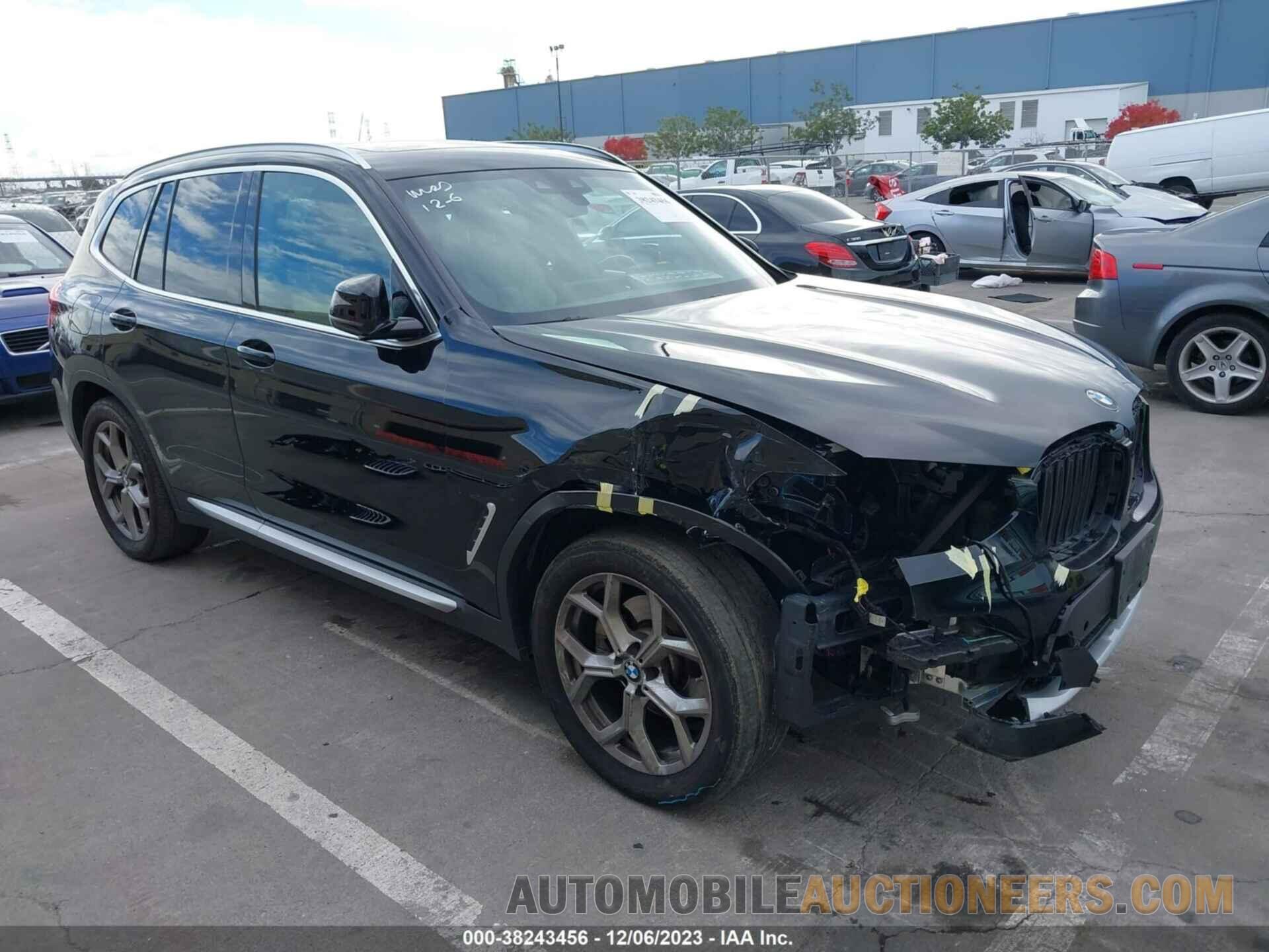 5UXTY5C08M9H89760 BMW X3 2021