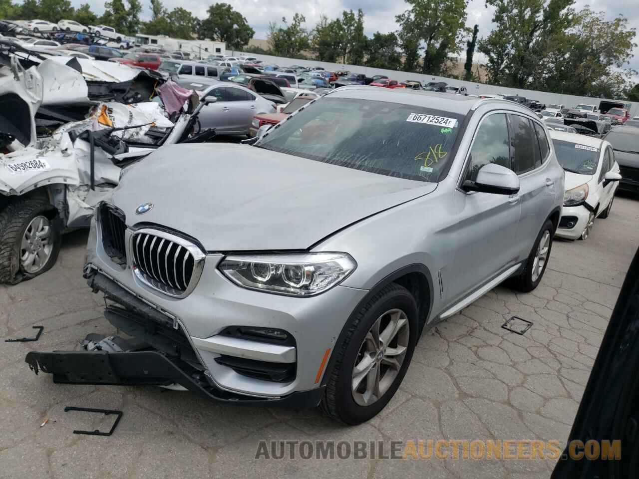 5UXTY5C09L9D60433 BMW X3 2020