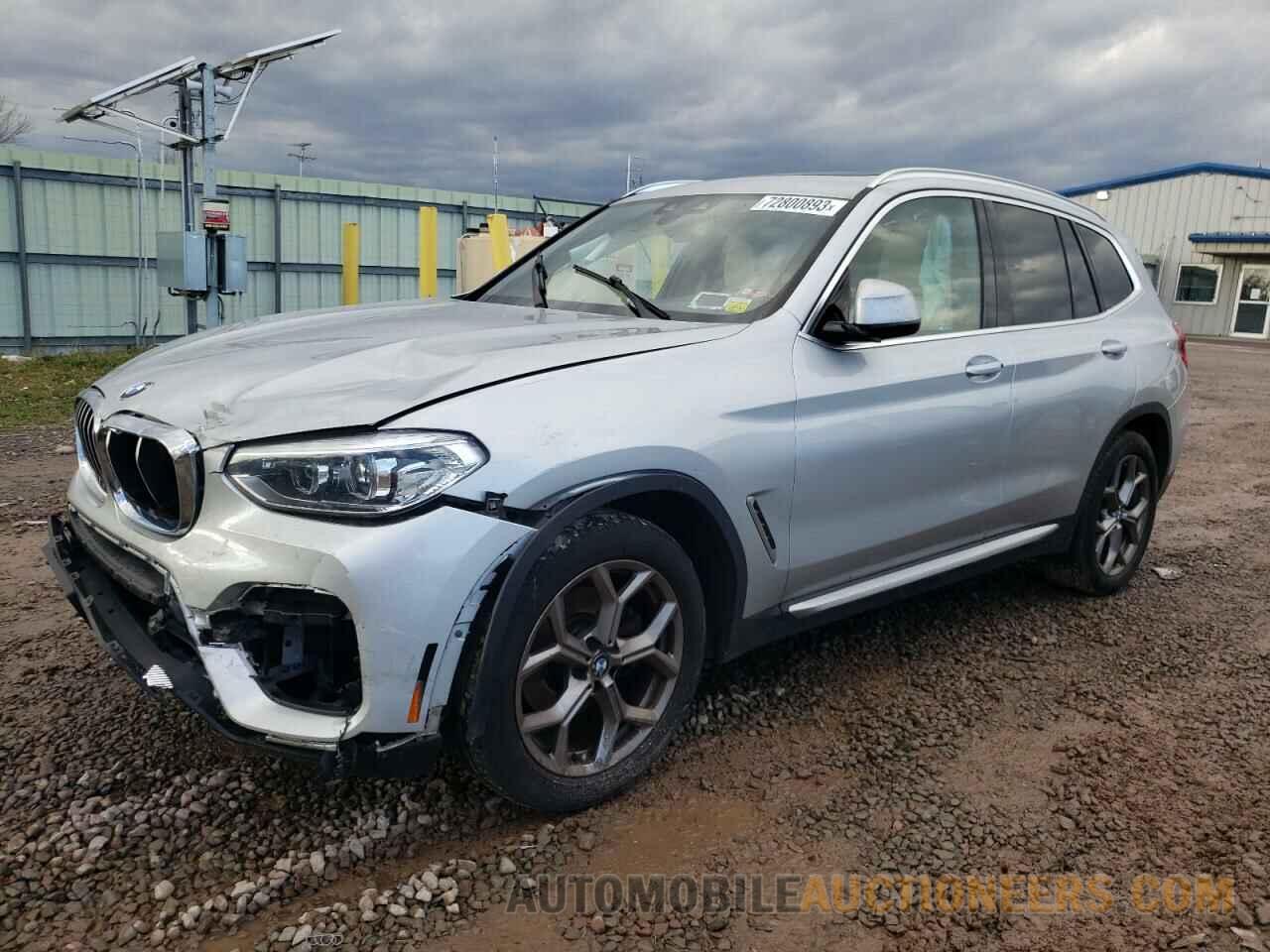 5UXTY5C09LLT35502 BMW X3 2020