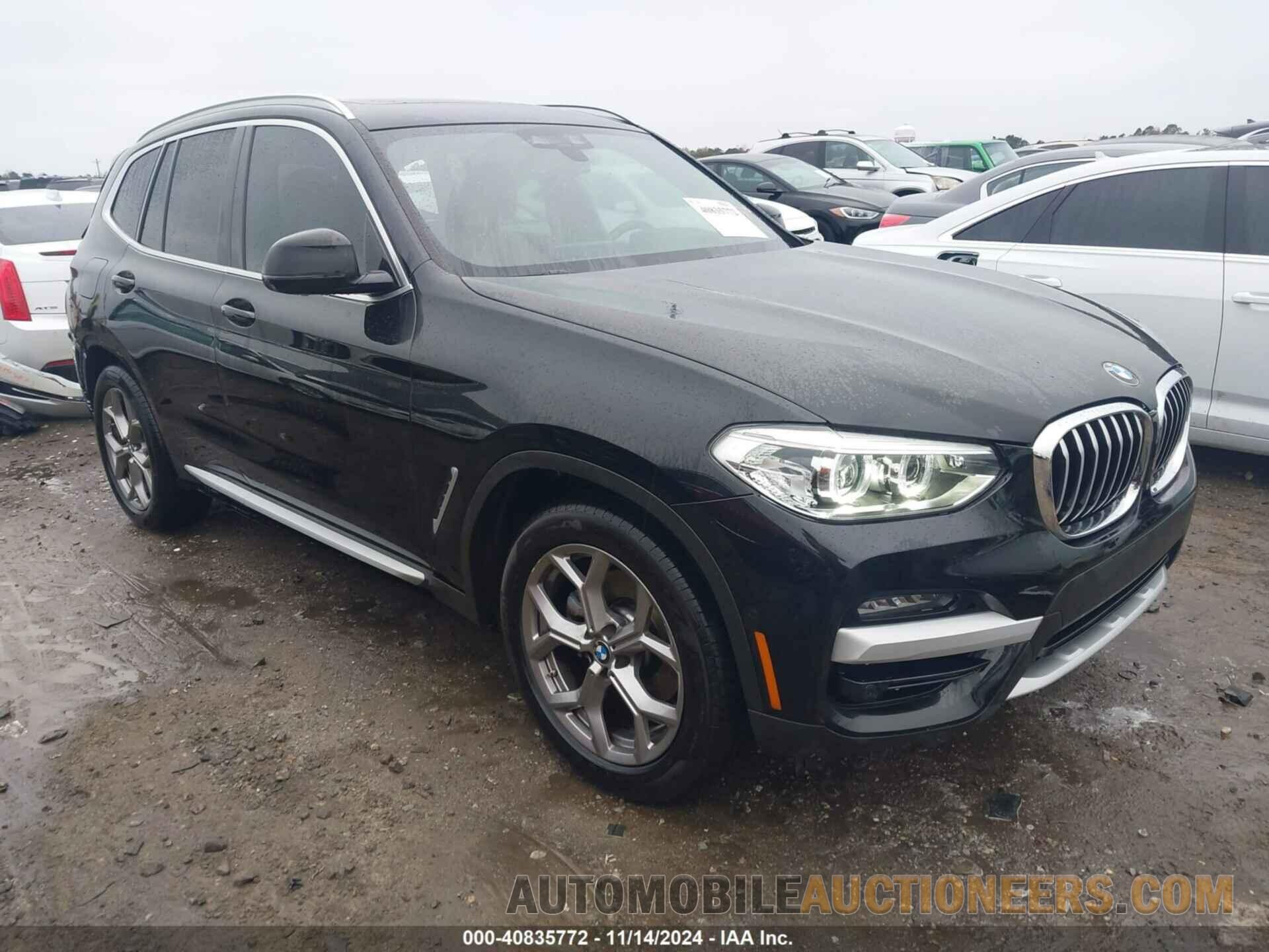 5UXTY5C09M9F25818 BMW X3 2021