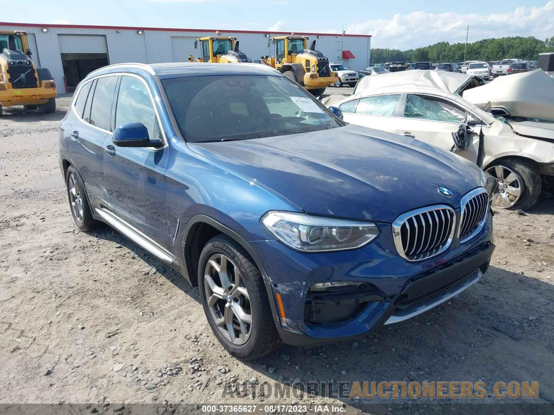 5UXTY5C09M9G22680 BMW X3 2021