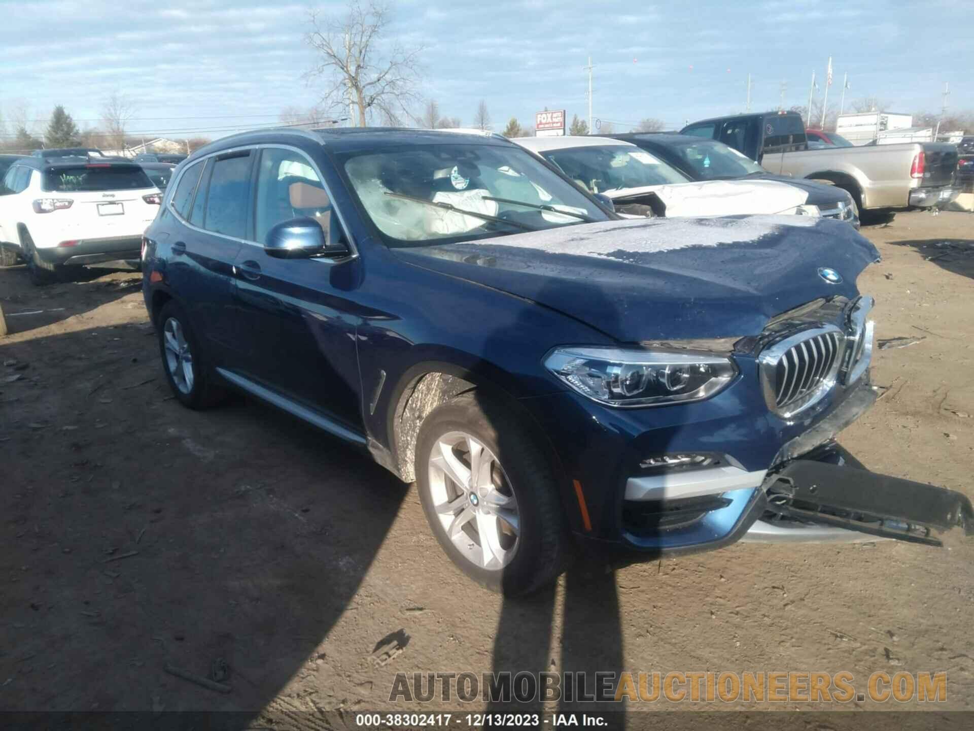 5UXTY5C09M9H93672 BMW X3 2021