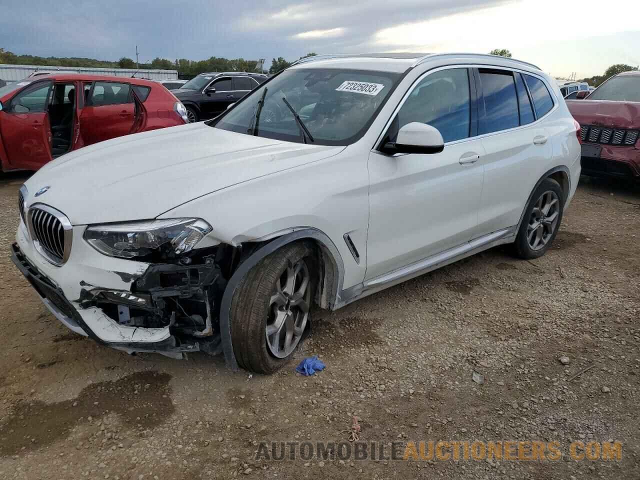 5UXTY5C09M9H99536 BMW X3 2021