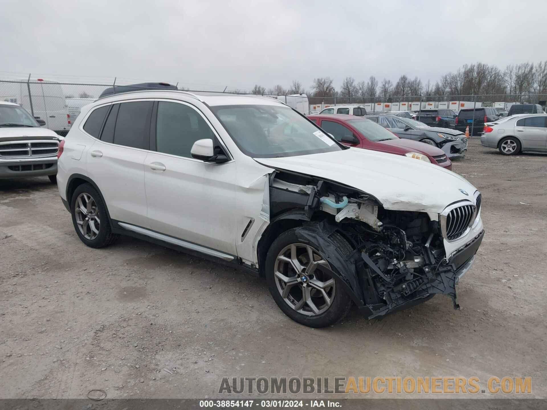 5UXTY5C0XM9E60896 BMW X3 2021