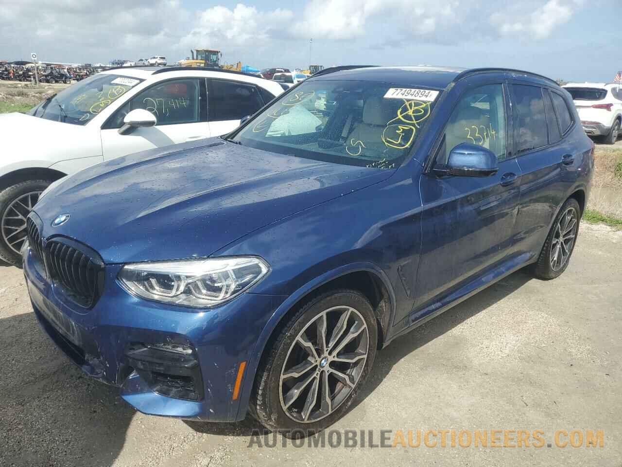 5UXTY9C06M9G84478 BMW X3 2021