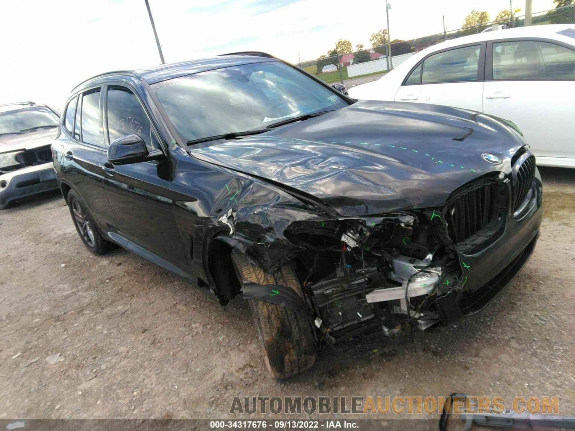 5UXTY9C07M9F41877 BMW X3 2021