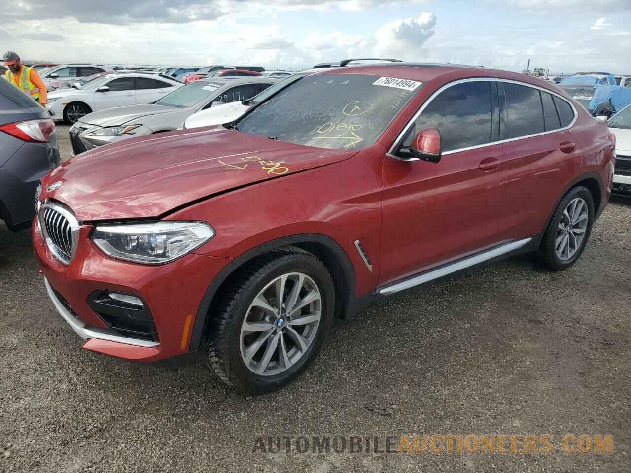 5UXUJ3C50KLG56418 BMW X4 2019