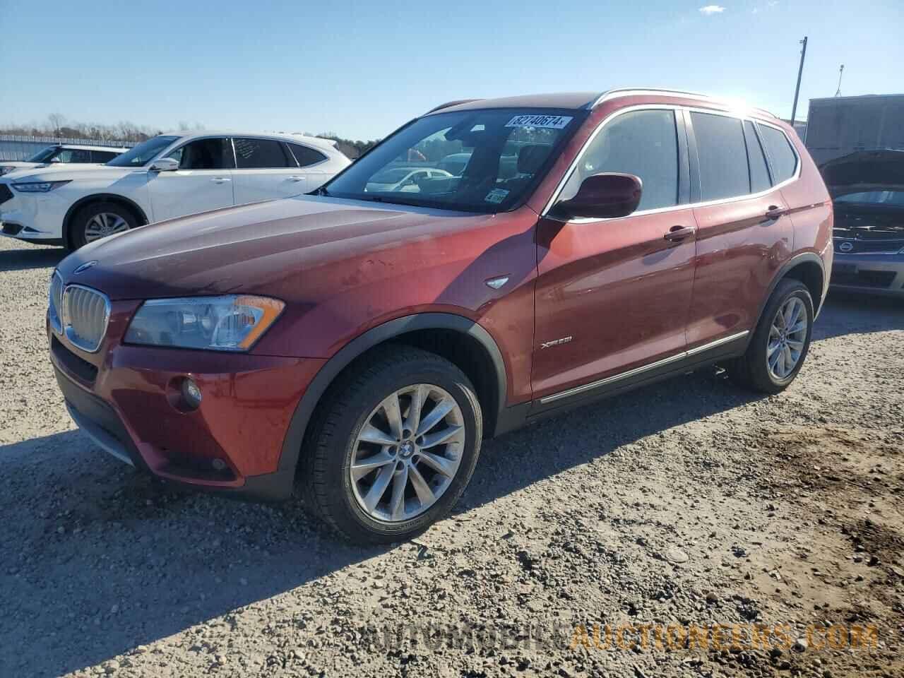 5UXWX5C50CL721804 BMW X3 2012