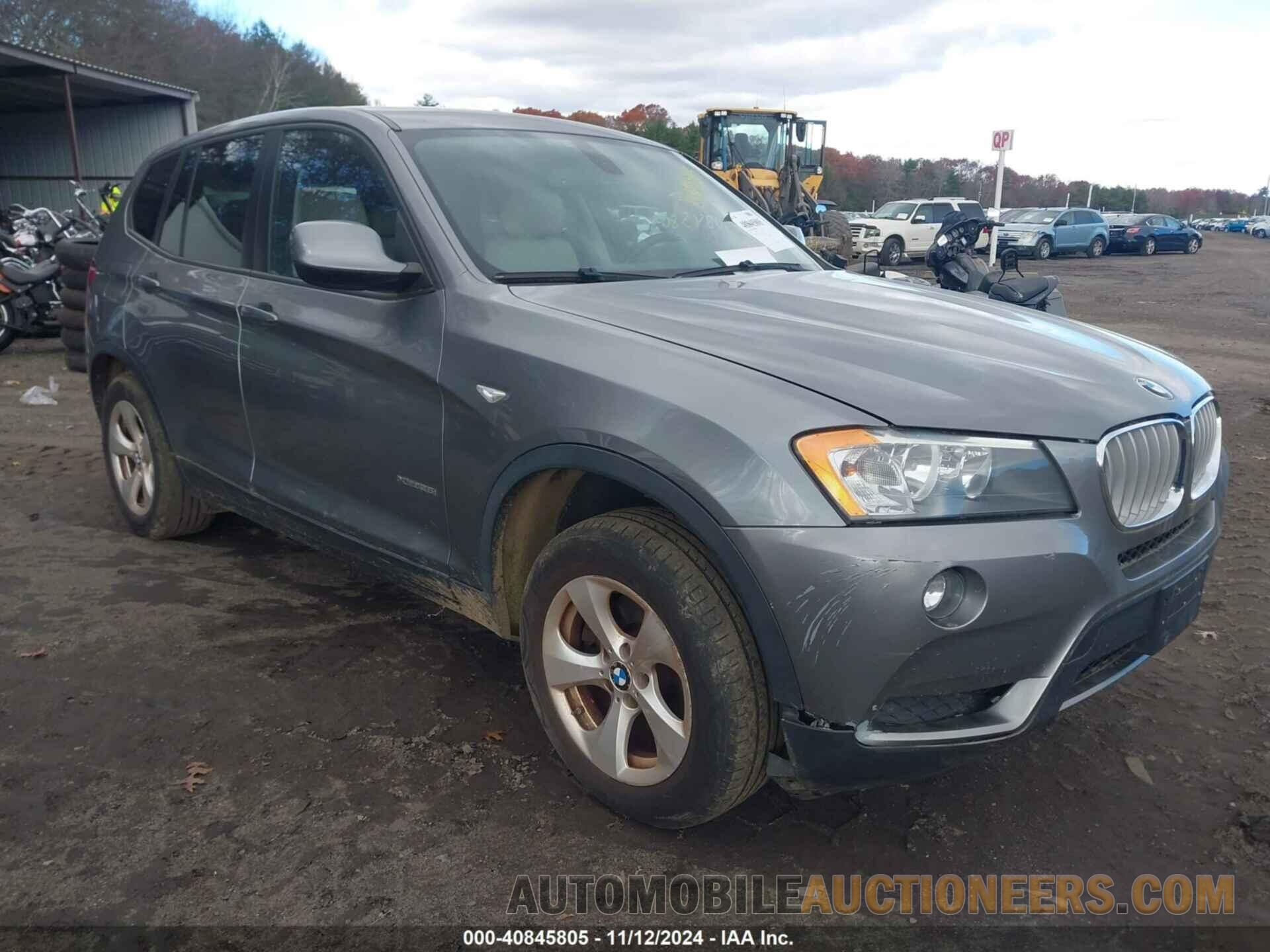 5UXWX5C51CL725618 BMW X3 2012