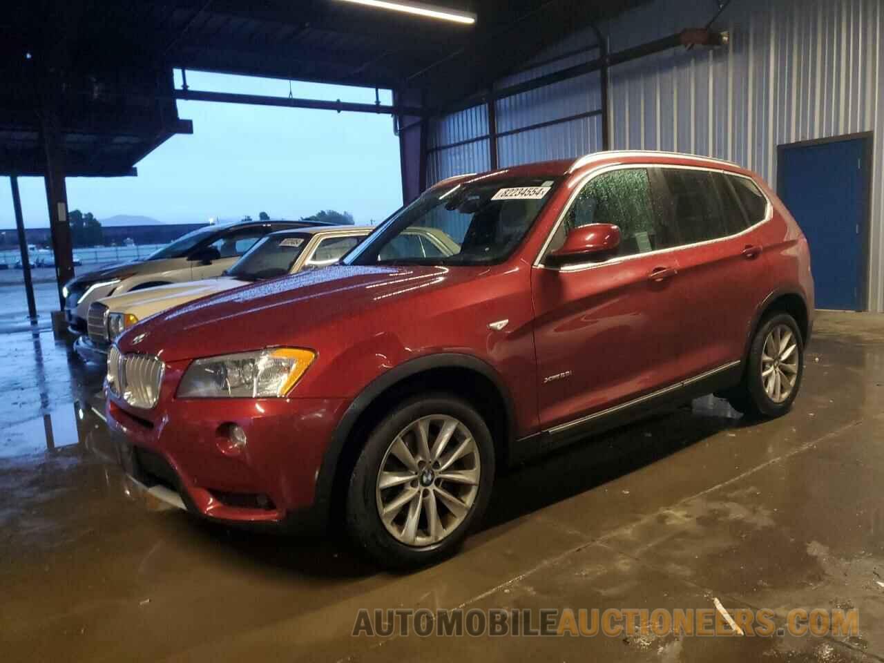 5UXWX5C52CL722002 BMW X3 2012