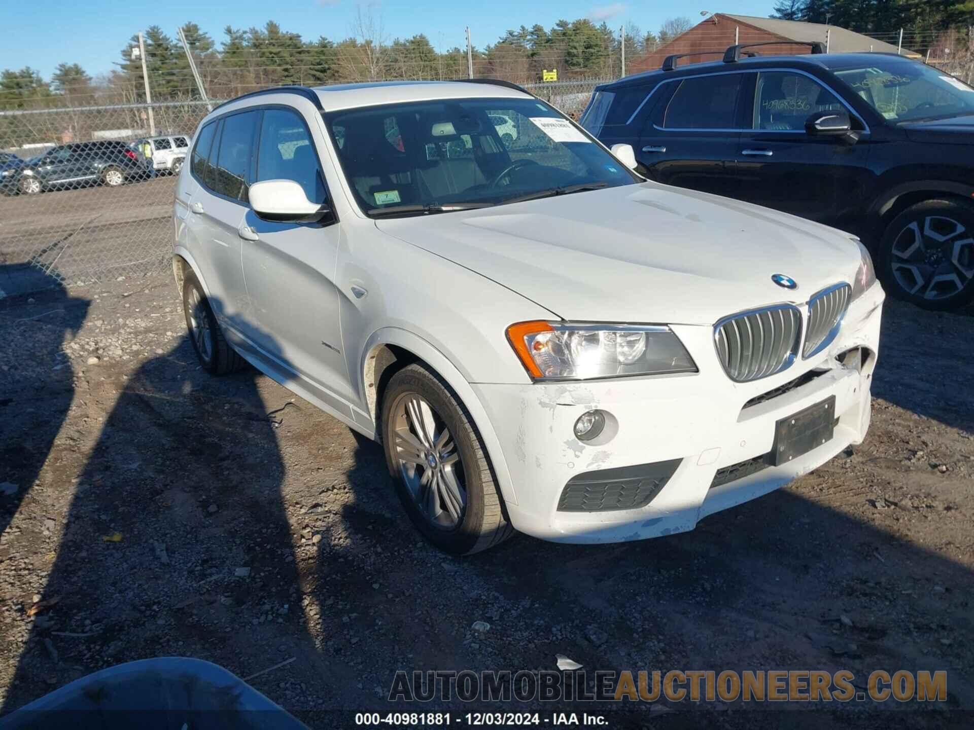 5UXWX5C56CL725324 BMW X3 2012