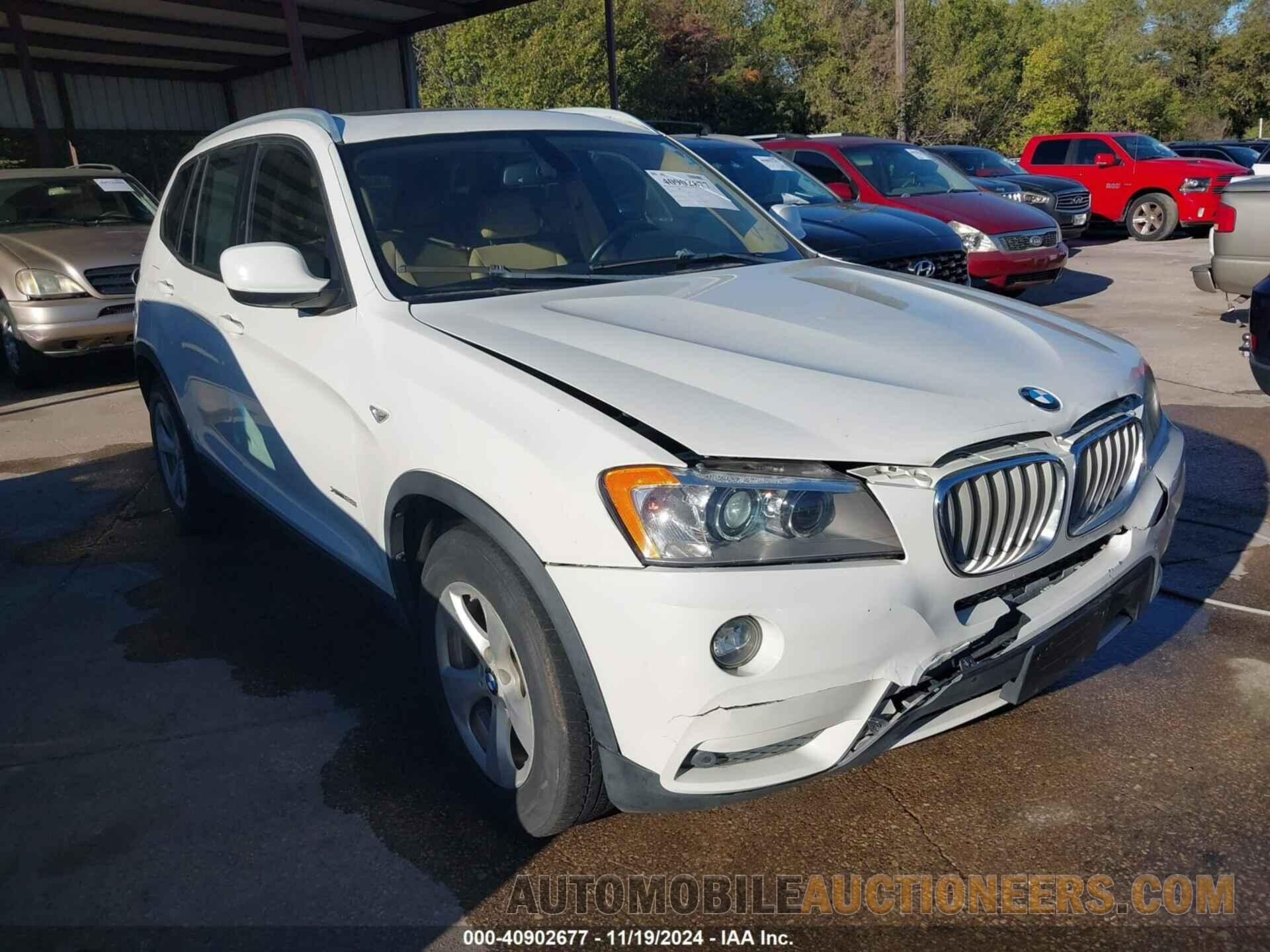 5UXWX5C58CL721047 BMW X3 2012