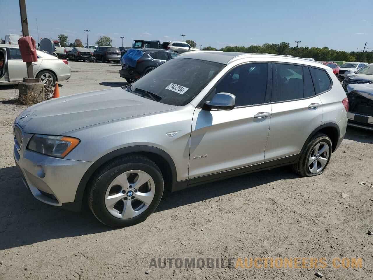 5UXWX5C59CL728668 BMW X3 2012