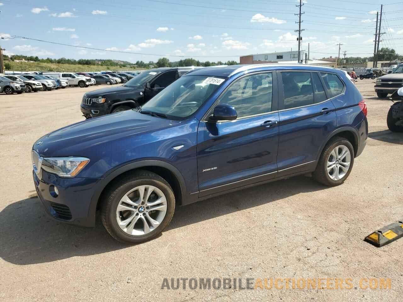 5UXWX7C31H0U43496 BMW X3 2017