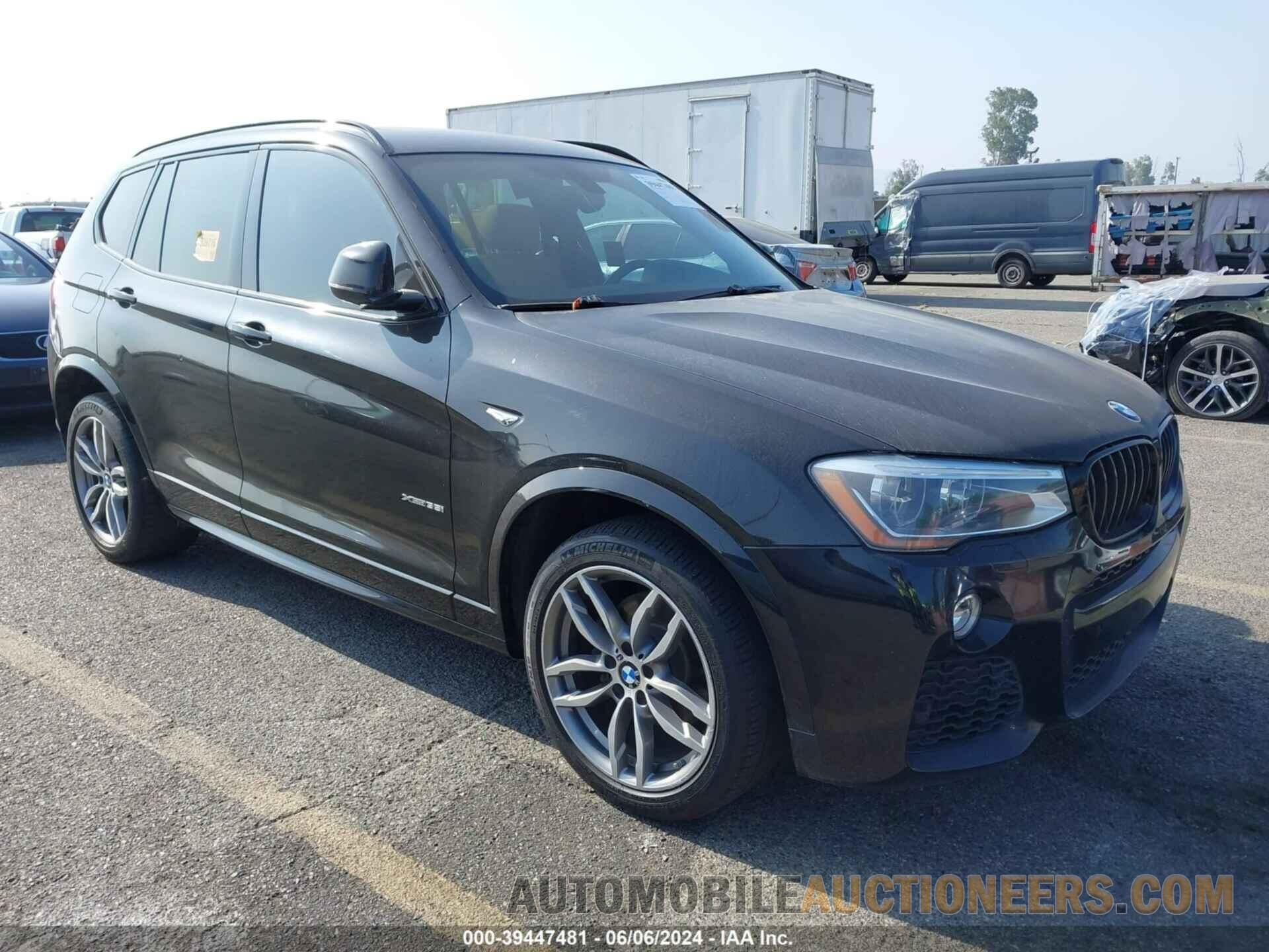 5UXWX7C32H0U44107 BMW X3 2017