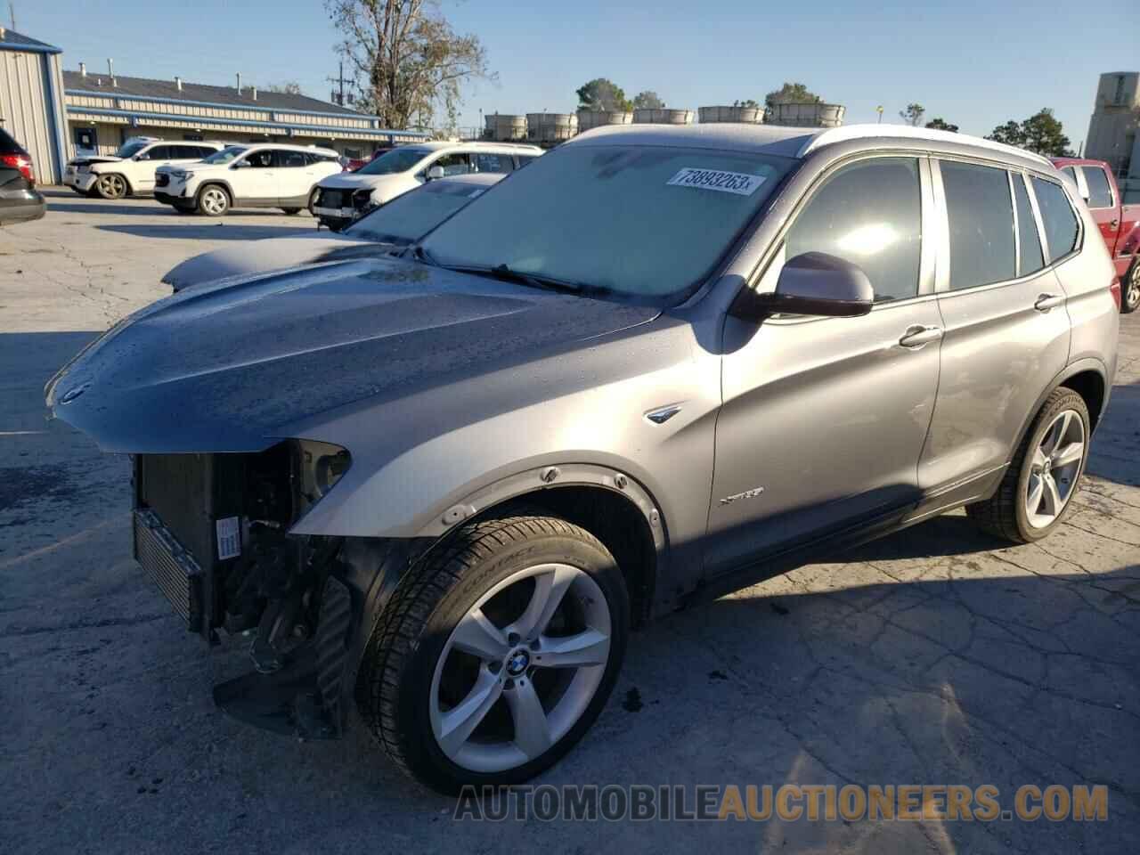 5UXWX7C35H0W39411 BMW X3 2017