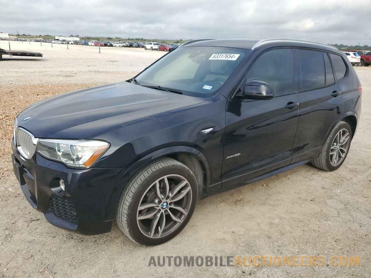 5UXWX7C35H0W39716 BMW X3 2017