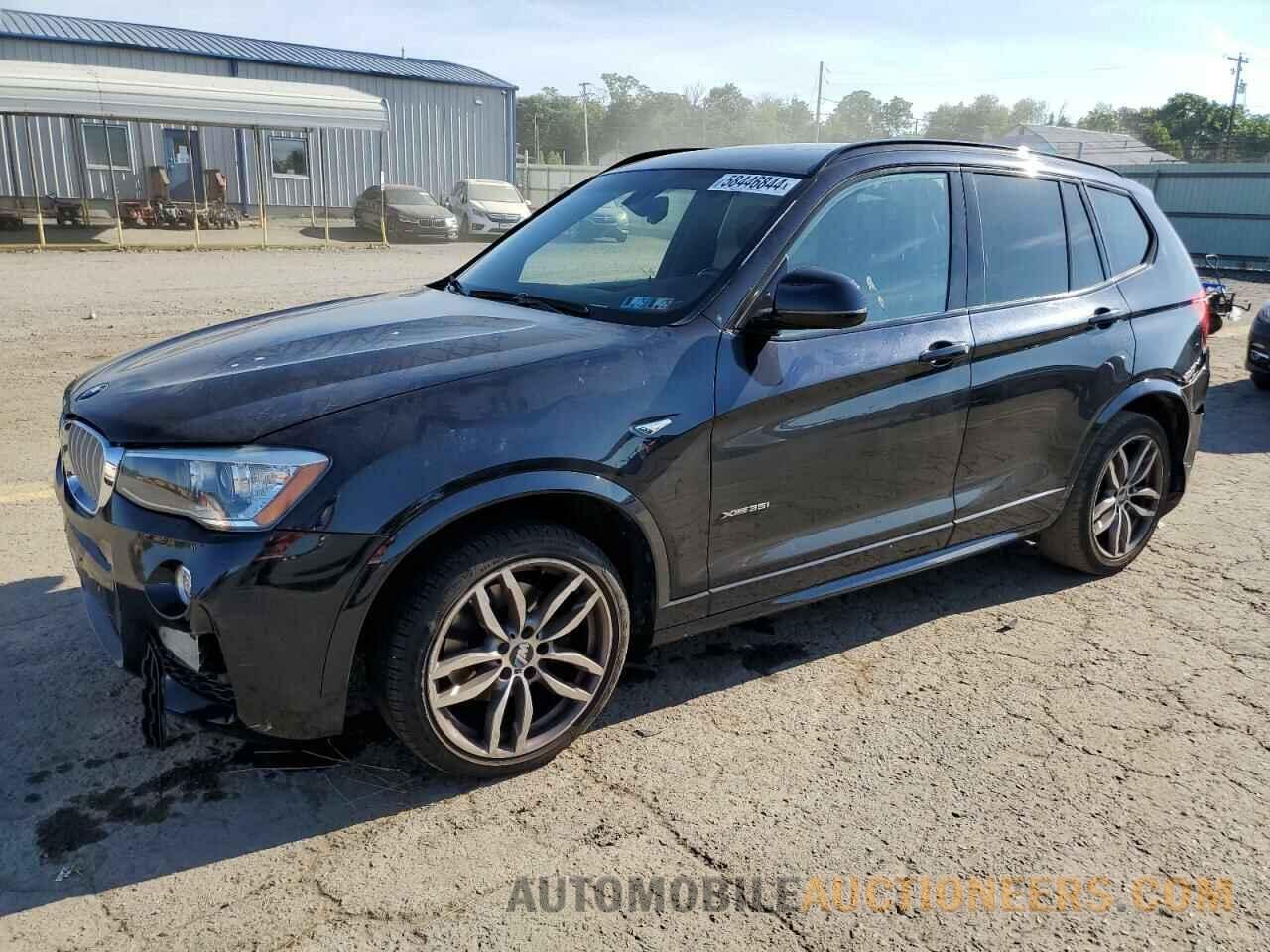 5UXWX7C36H0W39255 BMW X3 2017