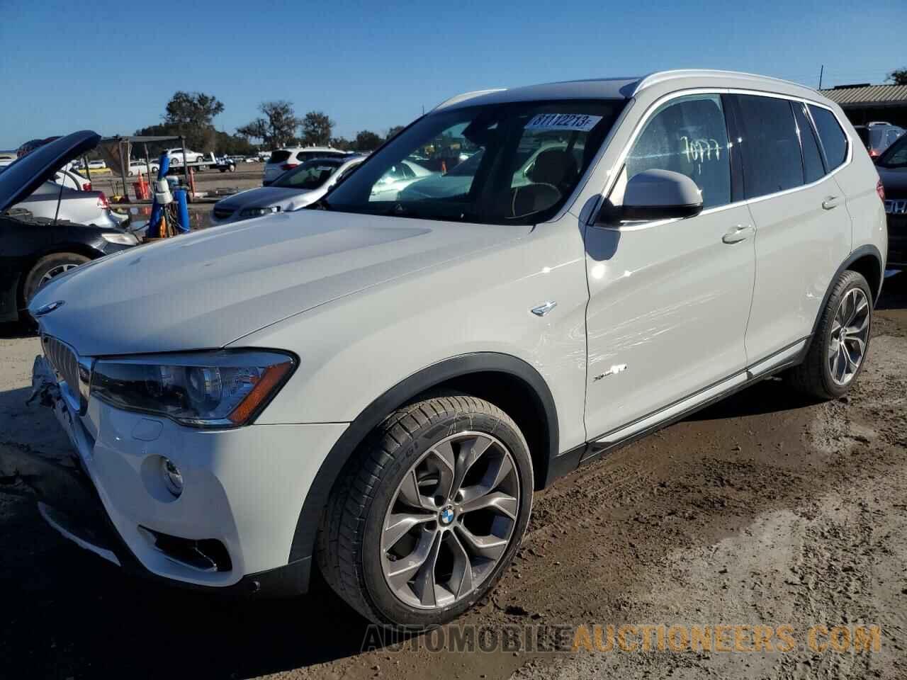 5UXWX7C37H0U44443 BMW X3 2017