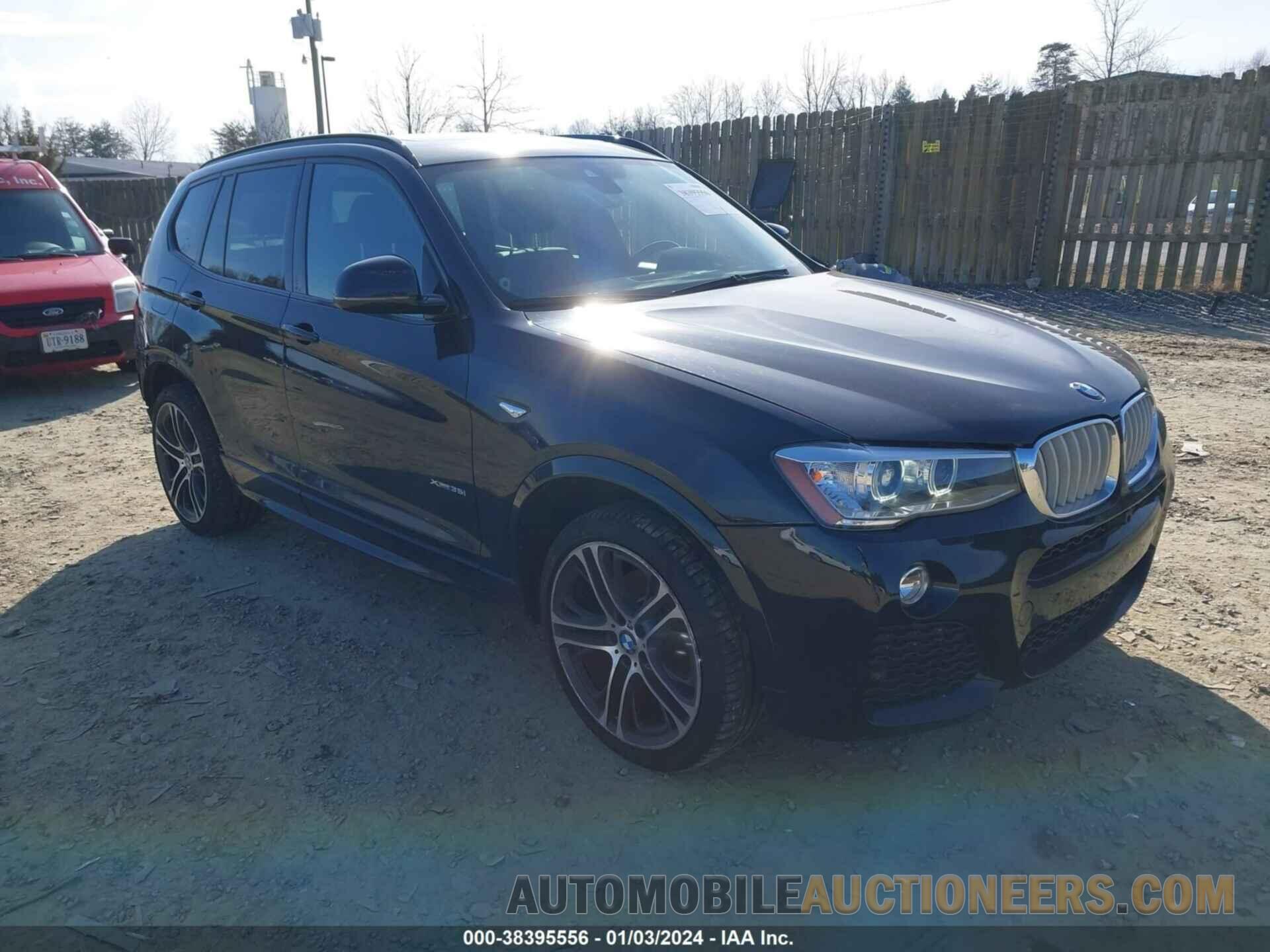 5UXWX7C37H0U44538 BMW X3 2017