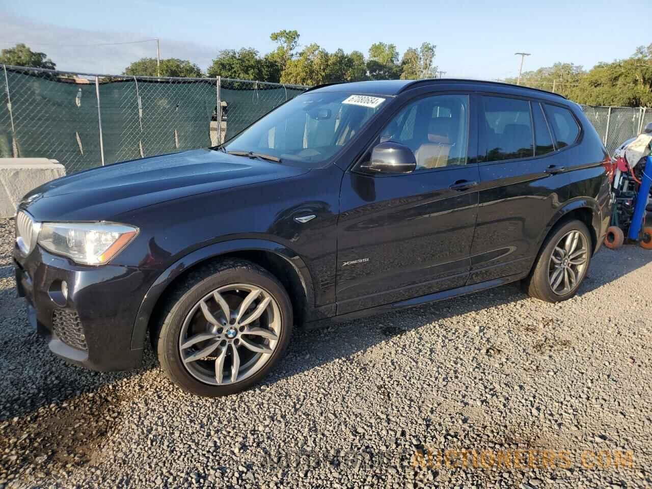 5UXWX7C37H0W40110 BMW X3 2017