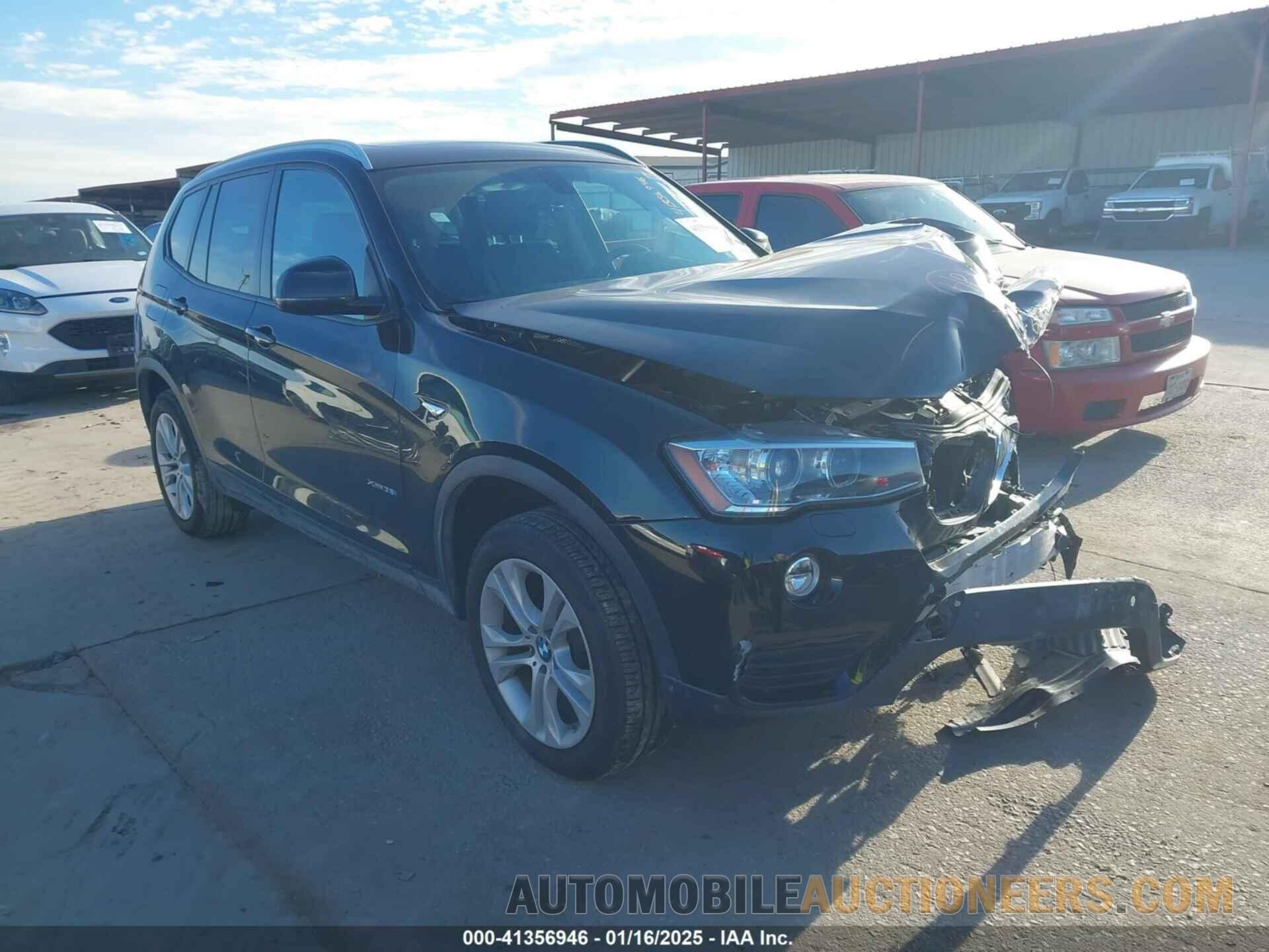 5UXWX7C38H0W39497 BMW X3 2017