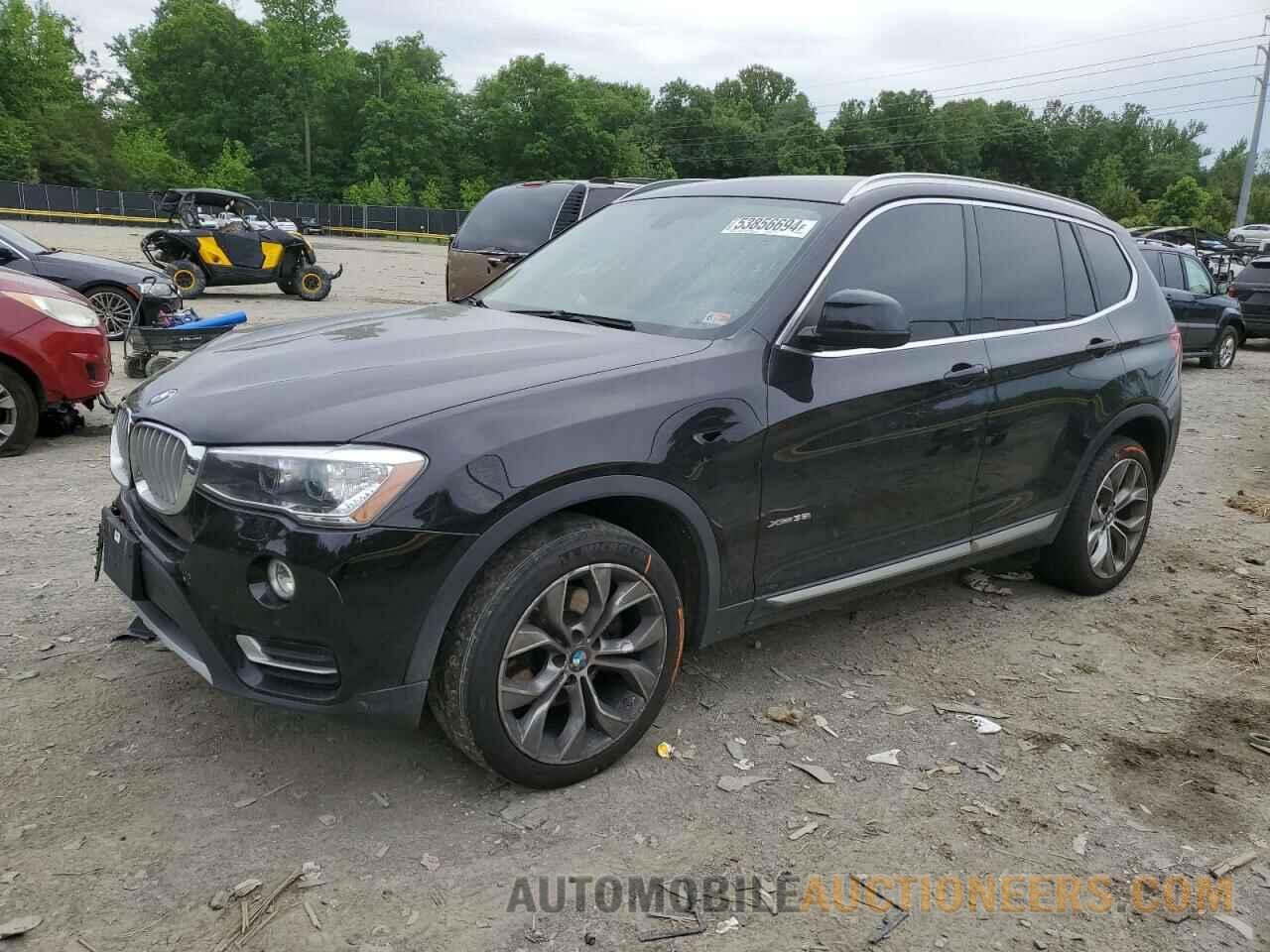 5UXWX7C39H0U43746 BMW X3 2017