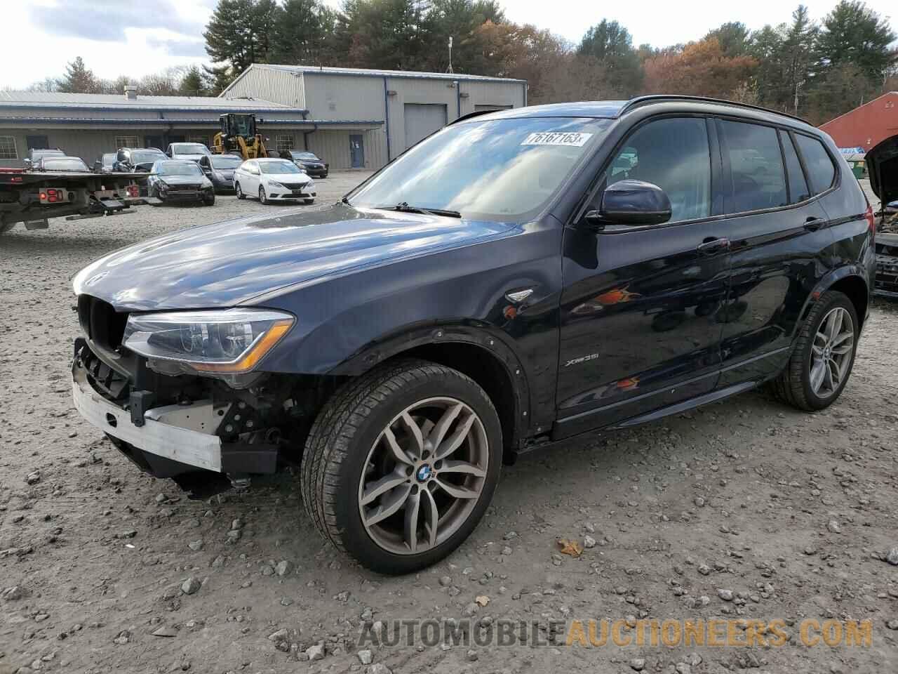 5UXWX7C3XH0U43416 BMW X3 2017