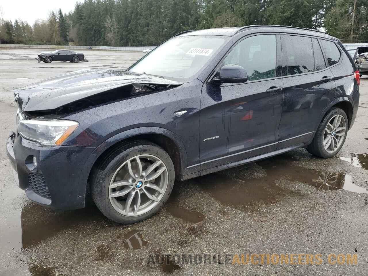 5UXWX7C3XH0W39565 BMW X3 2017