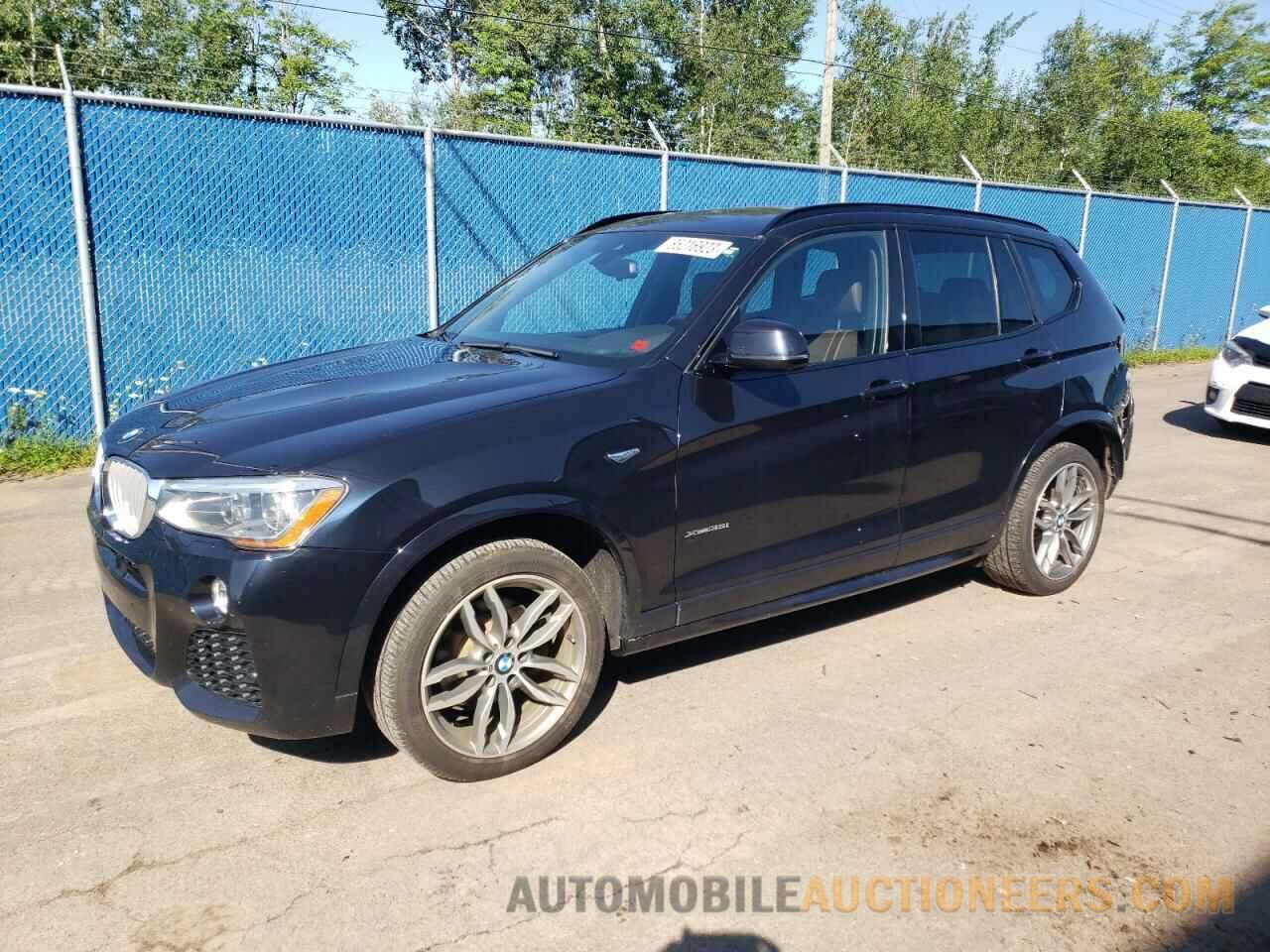 5UXWX7C3XH0W39744 BMW X3 2017