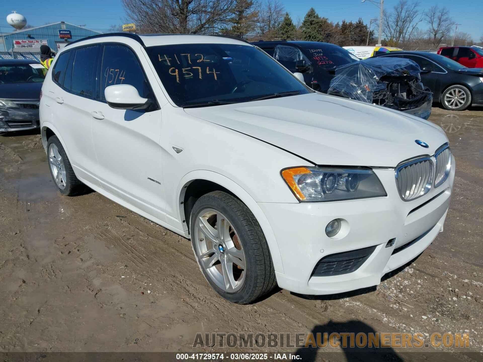 5UXWX7C50DL980497 BMW X3 2013