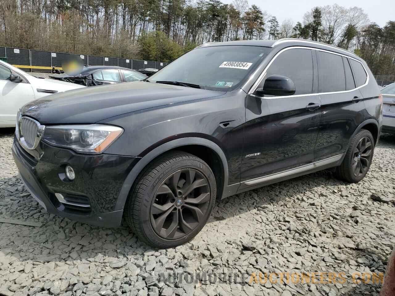 5UXWX7C50F0K32000 BMW X3 2015