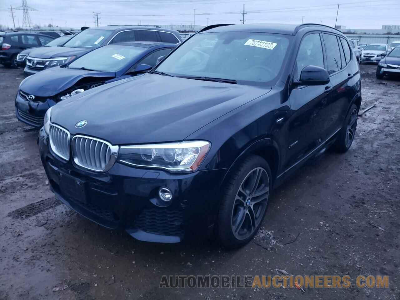 5UXWX7C50F0K32983 BMW X3 2015