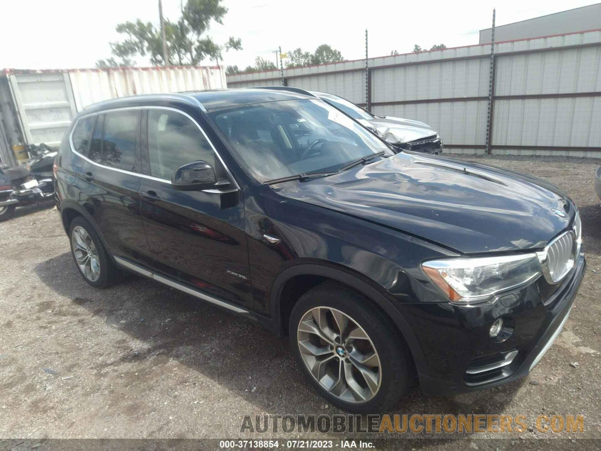 5UXWX7C50F0K34202 BMW X3 2015