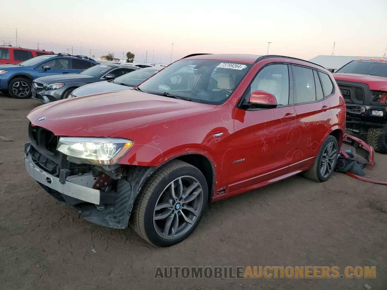 5UXWX7C50F0K34622 BMW X3 2015