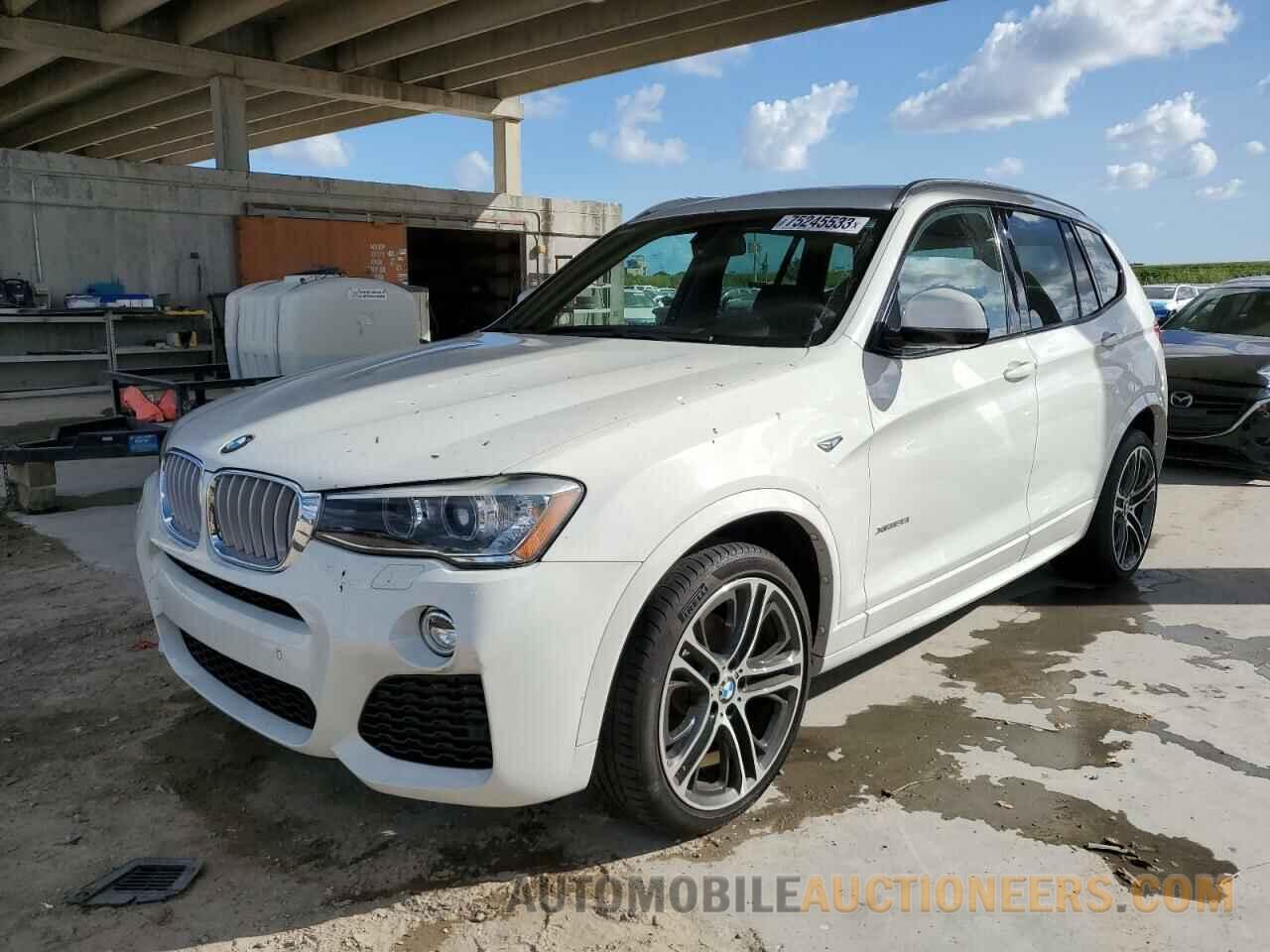 5UXWX7C50F0K34877 BMW X3 2015