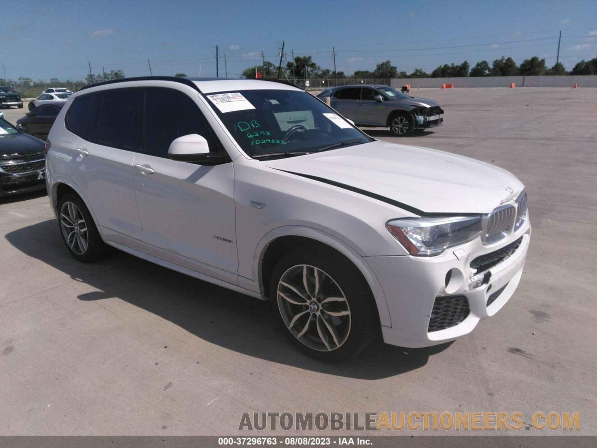 5UXWX7C50F0K35737 BMW X3 2015