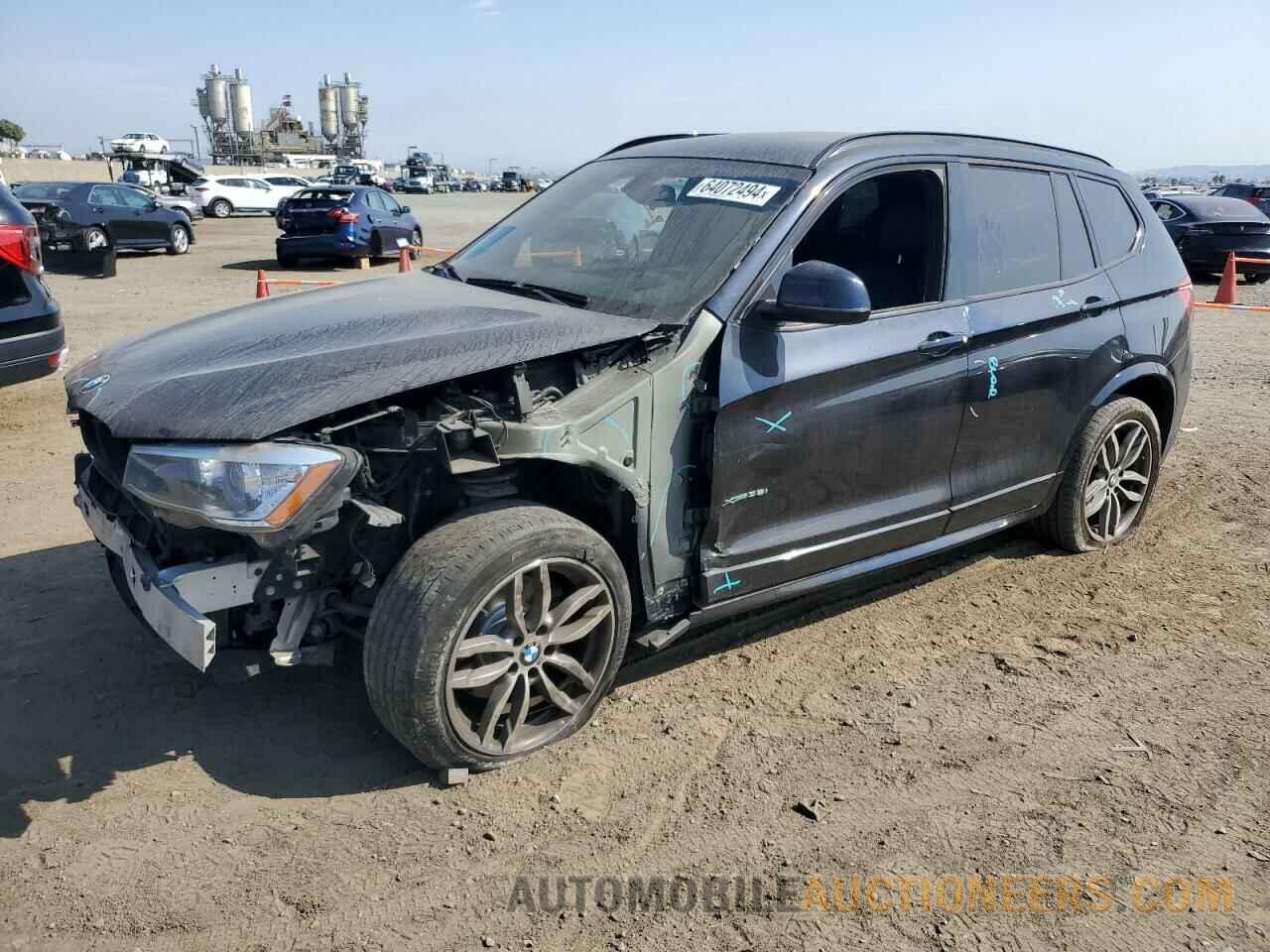 5UXWX7C50G0R17437 BMW X3 2016