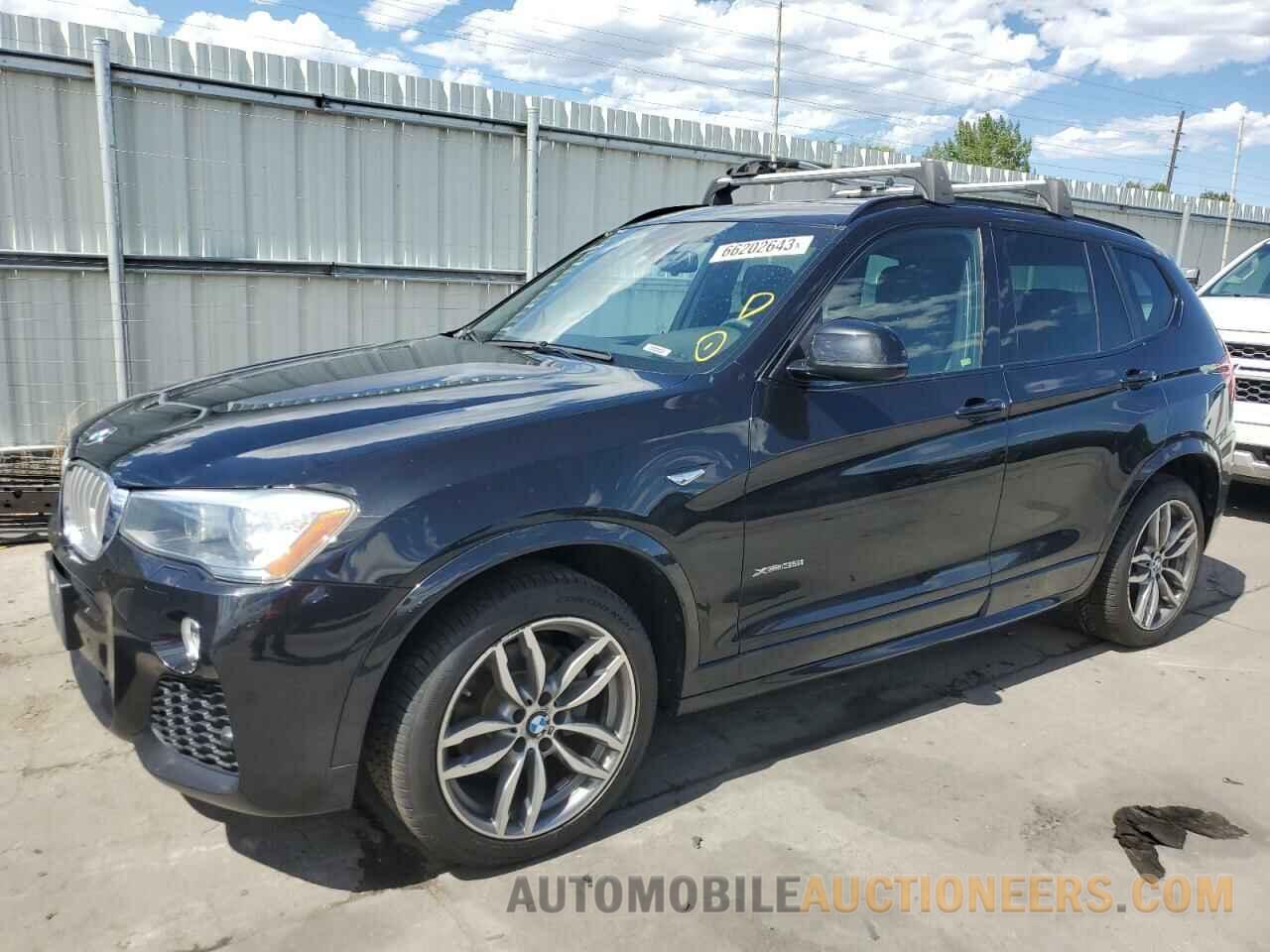 5UXWX7C50G0R17647 BMW X3 2016