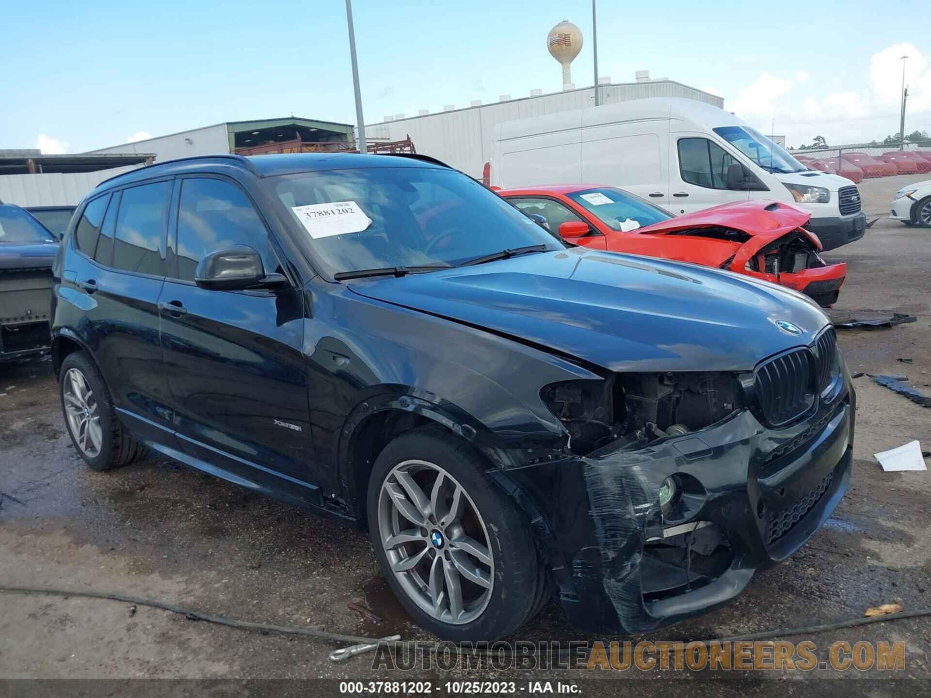 5UXWX7C50G0S16512 BMW X3 2016