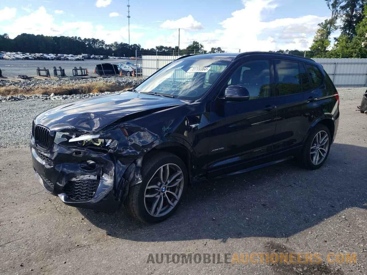 5UXWX7C50G0S17479 BMW X3 2016