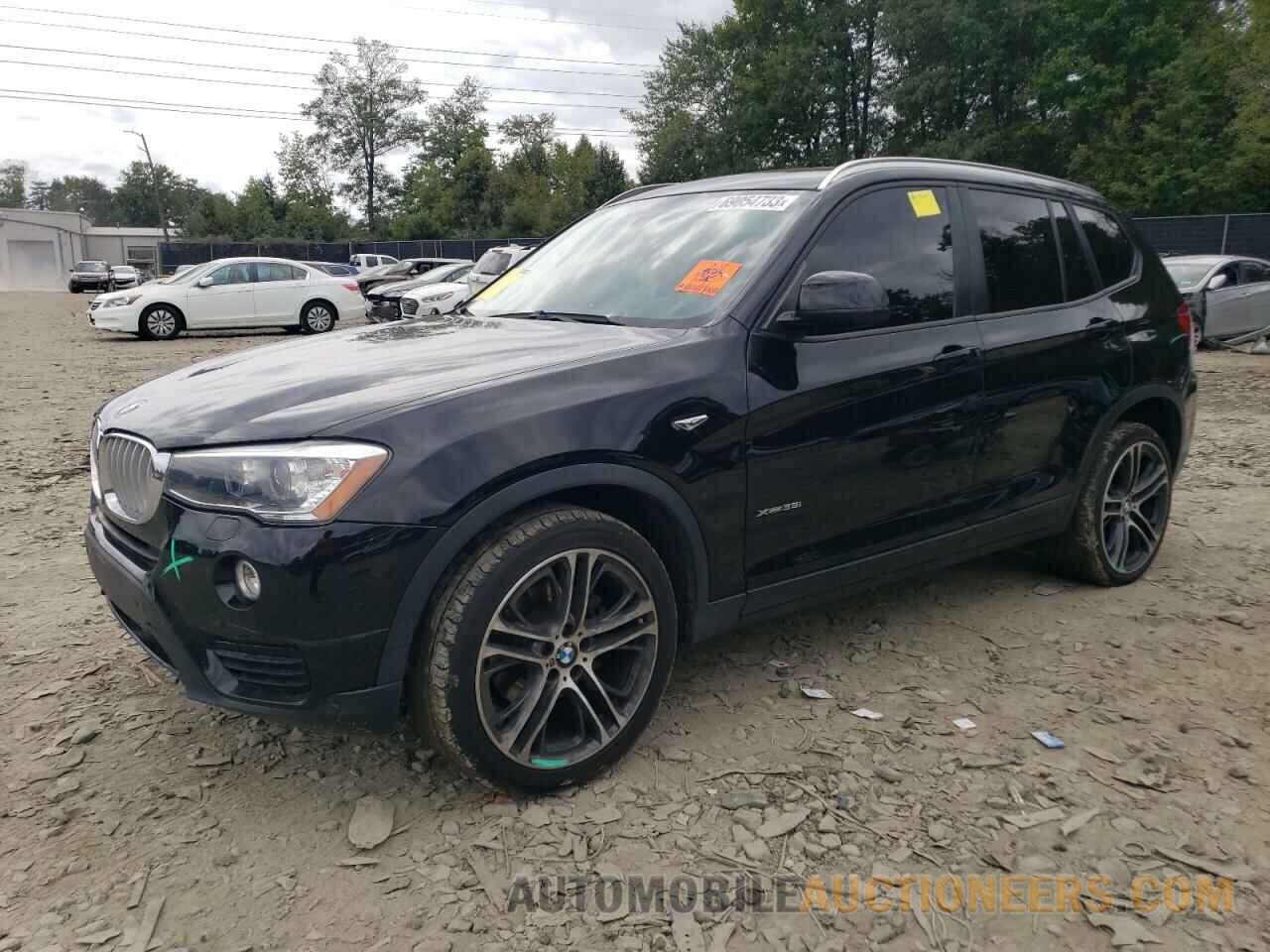 5UXWX7C50H0U40767 BMW X3 2017